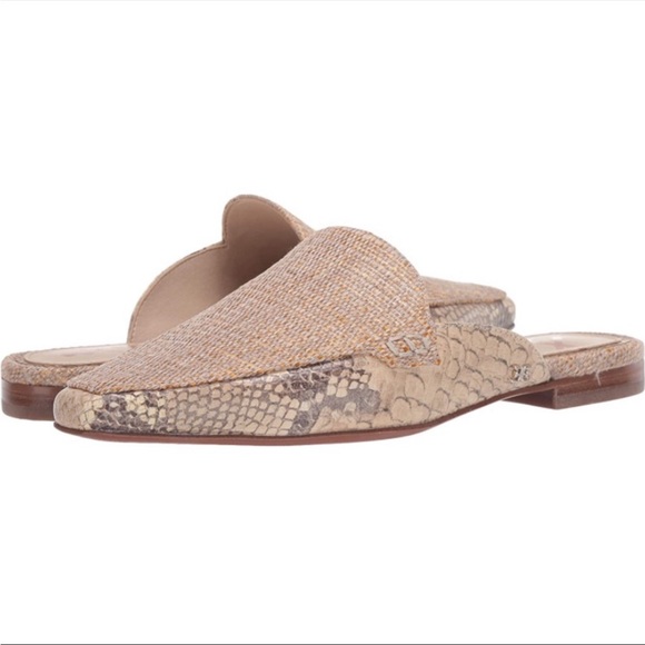 Sam Edelman Eiko Woven Tweed Mules Sz 6 - Picture 10 of 10